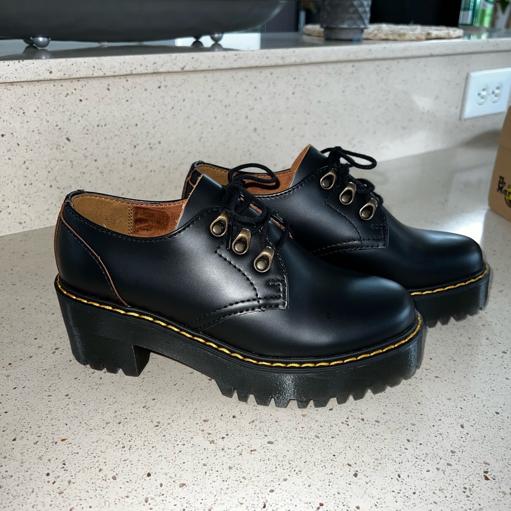 Dr. Martens Leona Lo Heeled Shoes